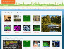 Tablet Screenshot of mymultiplayergames.com